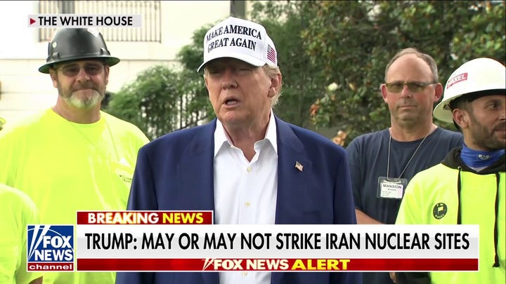 Trump says he may or may not strike Iran: 